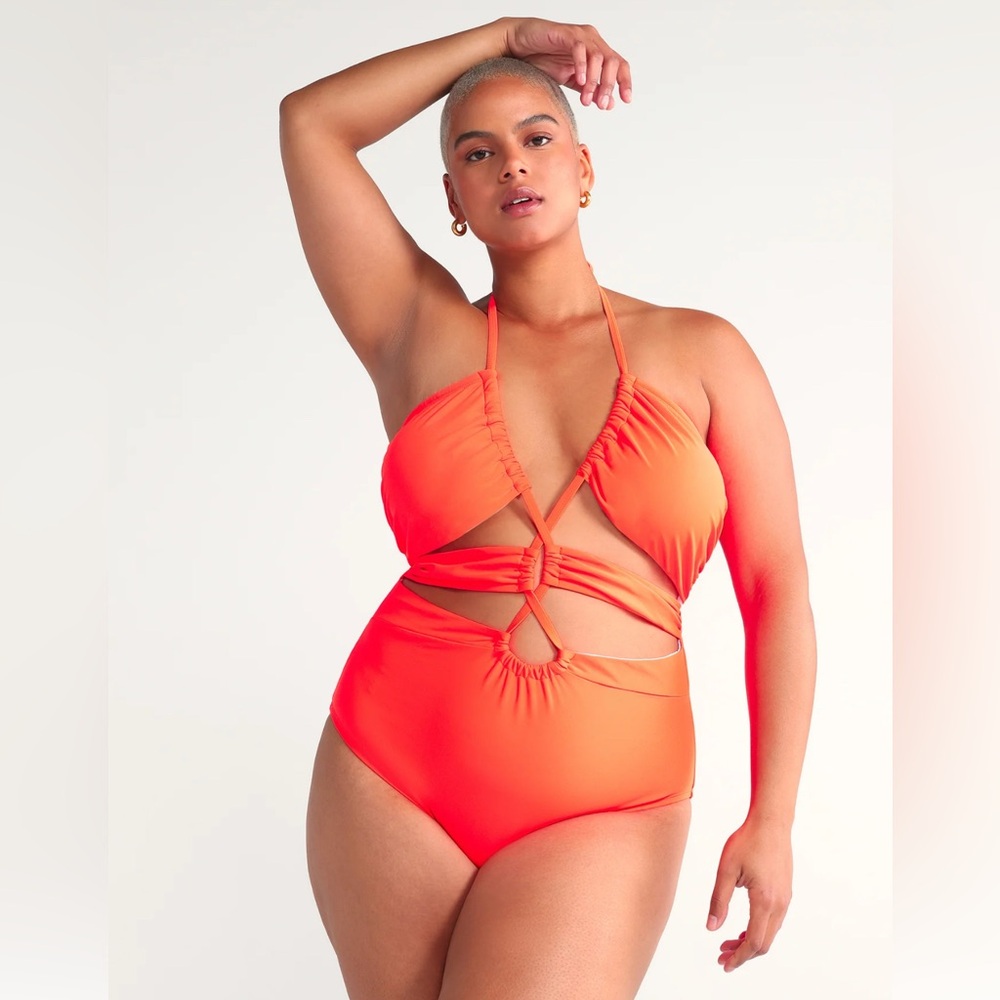 Nyla Halter One-Piece Swimsuit